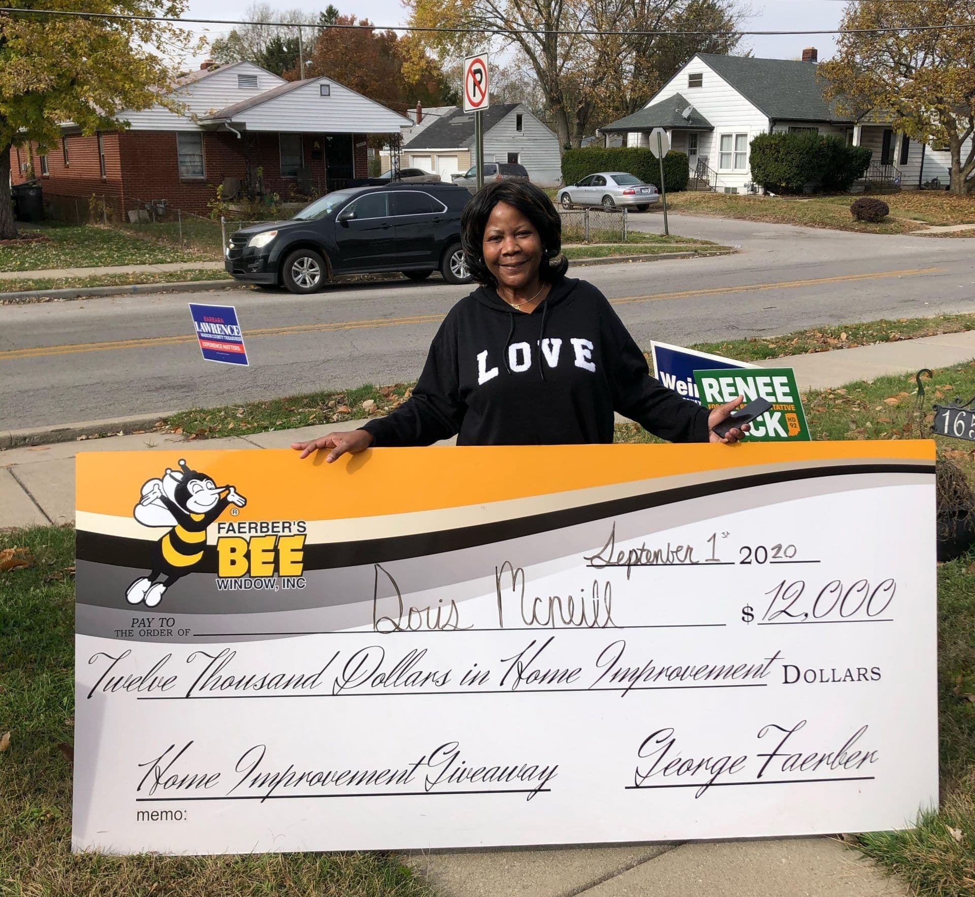 2020 Home Improvement Giveaway Winner